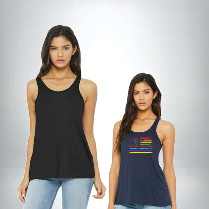 Operation Delta Dog Ladies OPDD Pride Flag Tank
