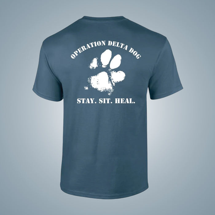 Operation Delta Dog Muddy Paw T-Shirt