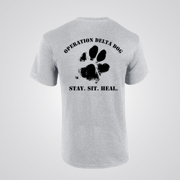 Operation Delta Dog Muddy Paw T-Shirt