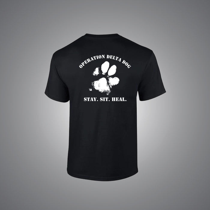 Operation Delta Dog Muddy Paw T-Shirt