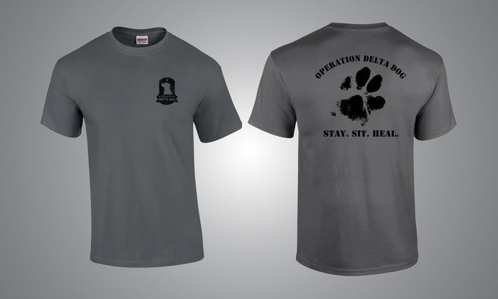 Operation Delta Dog Muddy Paw T-Shirt