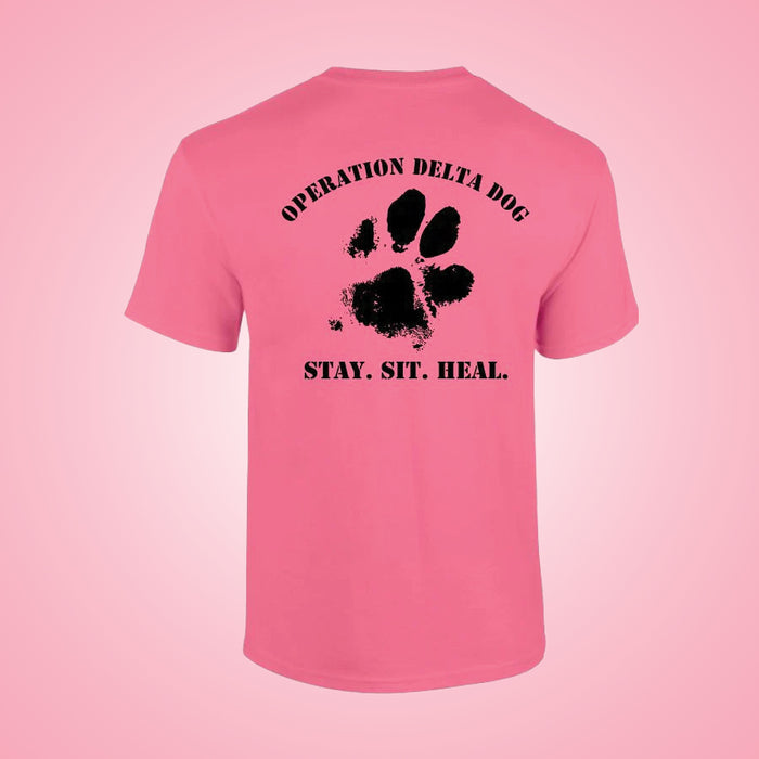 Operation Delta Dog Muddy Paw T-Shirt