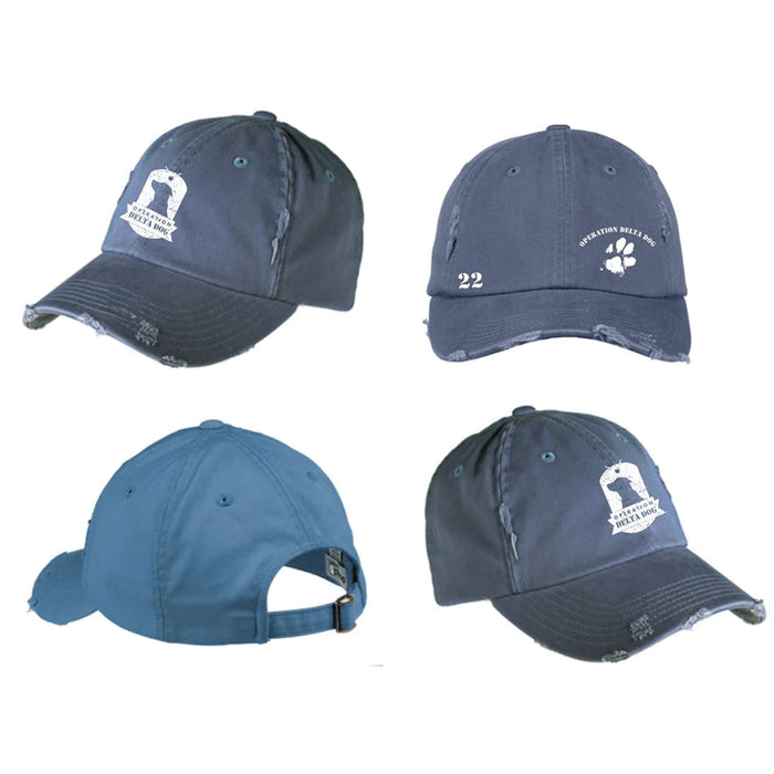 Operation Delta Dog OPDD Distressed Hat DT600