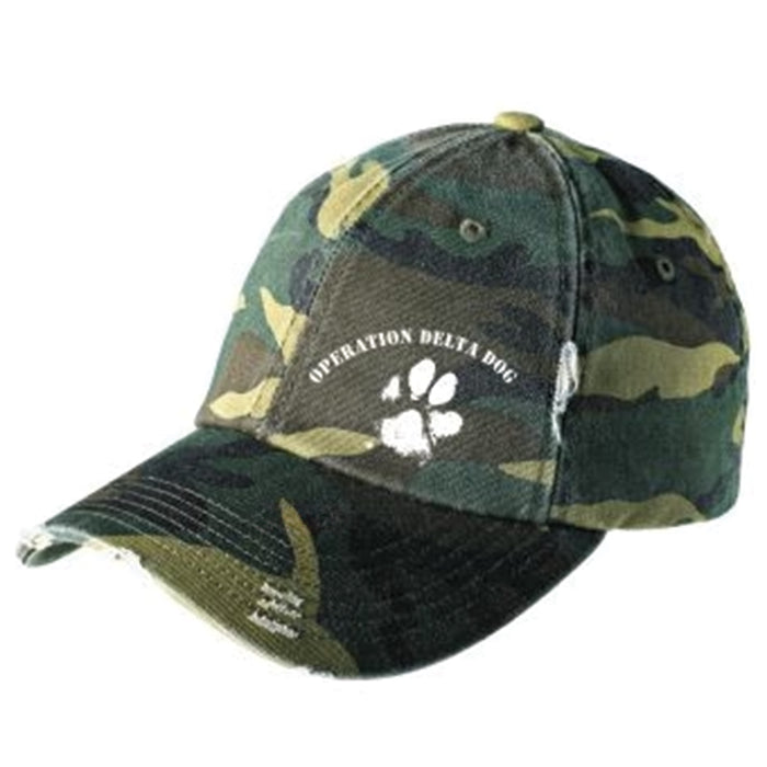 Operation Delta Dog OPDD Distressed Hat DT600