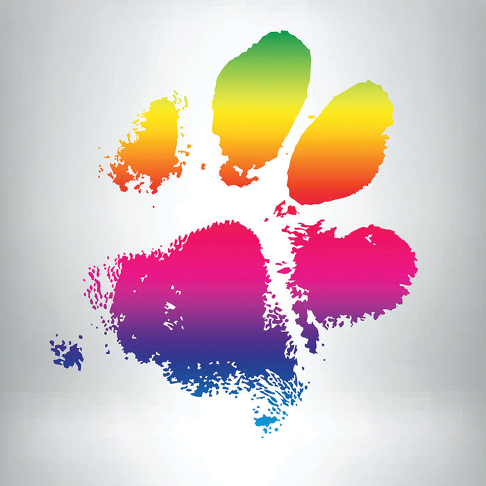 Operation Delta Dog Paw Print Pride Decal