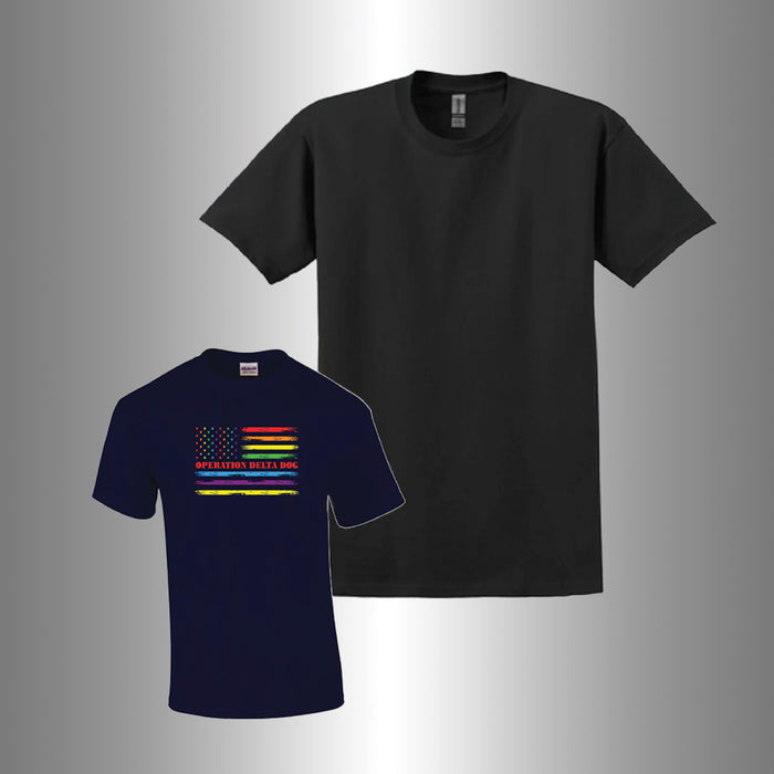 Operation Delta Dog Pride Flag T-Shirt