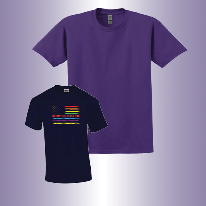 Operation Delta Dog Pride Flag T-Shirt