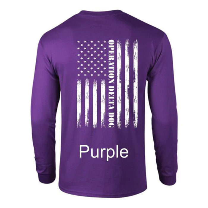 Operation Delta Dog We Have A Mission Long Sleeve T-Shirt