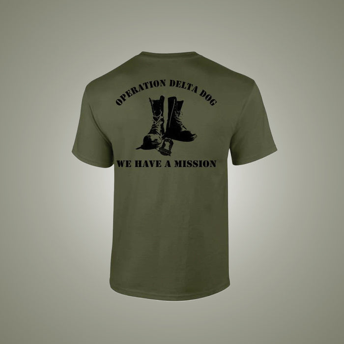 Operation Delta Dog We Have A Mission T-Shirt