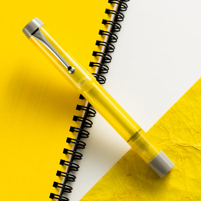 Opus 88 Demo Fountain Pen - 2021 Yellow - Pen Boutique Ltd