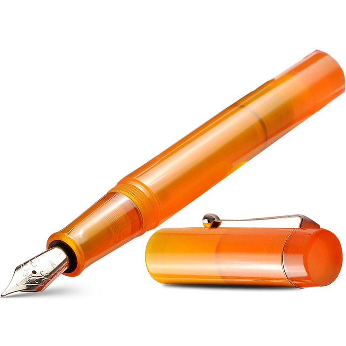 Opus 88 Demo Fountain Pen - Orange - Pen Boutique Ltd