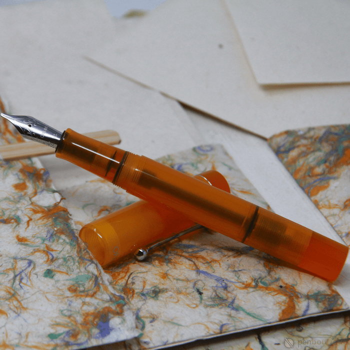 Opus 88 Demo Fountain Pen - Orange - Pen Boutique Ltd