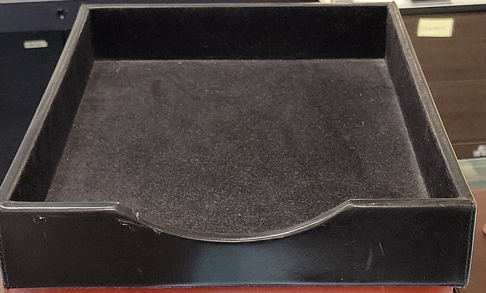 (Outlet) AMI Leather Letter Tray without Lid - Pen Boutique Ltd
