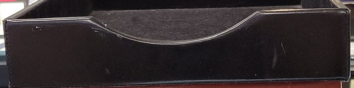 (Outlet) AMI Leather Letter Tray without Lid - Pen Boutique Ltd