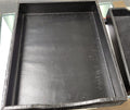 (Outlet) Bosca Letter Tray without Lid in Black Basket Weave - Pen Boutique Ltd