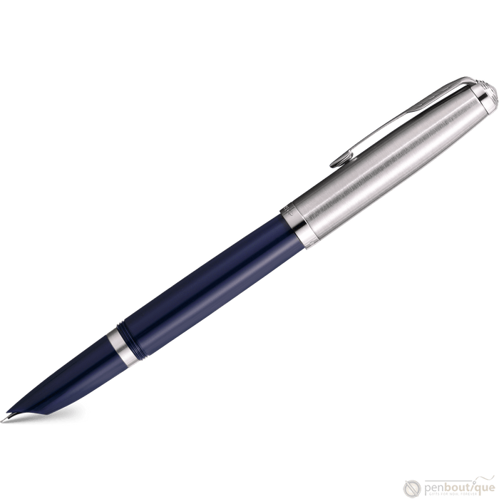 Parker 51 Next Generation Fountain Pen - Midnight Blue - Chrome Trim - Pen Boutique Ltd