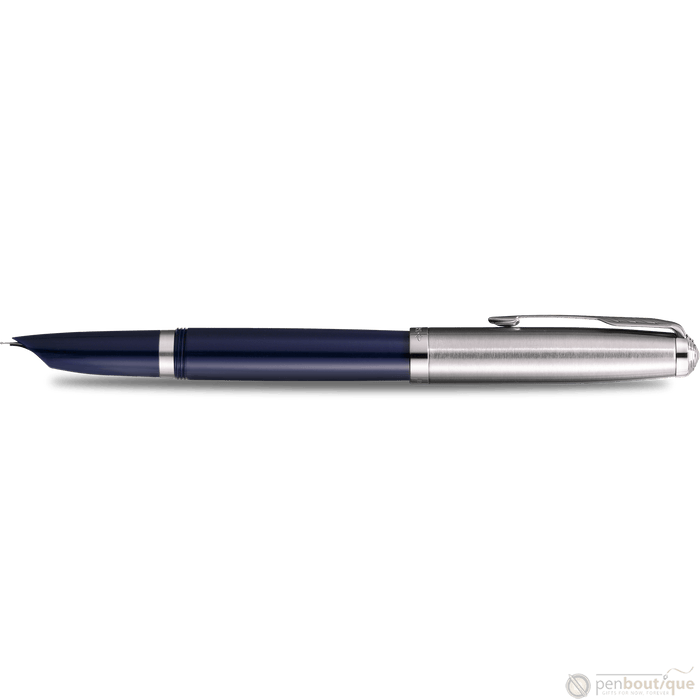 Parker 51 Next Generation Fountain Pen - Midnight Blue - Chrome Trim - Pen Boutique Ltd