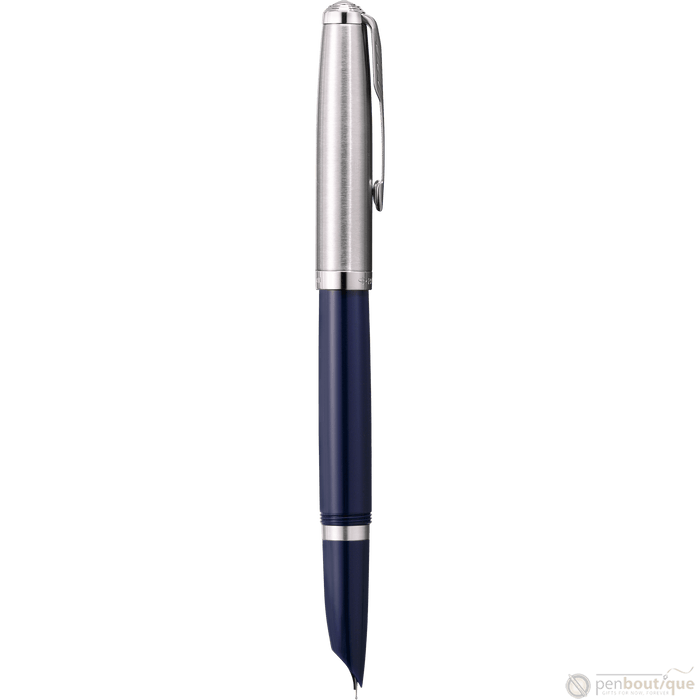 Parker 51 Next Generation Fountain Pen - Midnight Blue - Chrome Trim - Pen Boutique Ltd