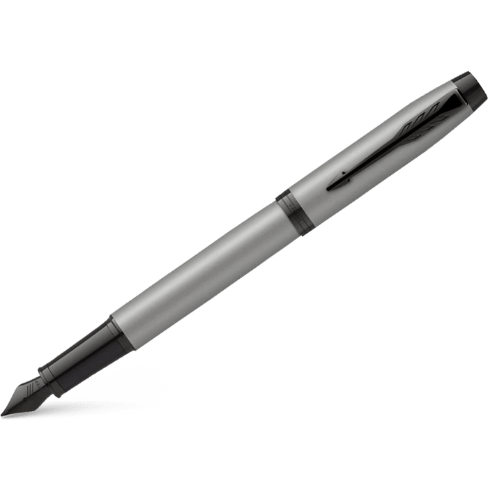 Parker IM Fountain Pen - Achromatic Matte Grey - Pen Boutique Ltd