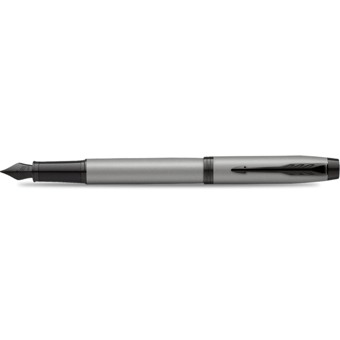 Parker IM Fountain Pen - Achromatic Matte Grey - Pen Boutique Ltd