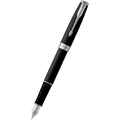 Parker Sonnet Fountain Pen - Matte Black - Chrome Trim - Pen Boutique Ltd
