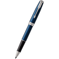 Parker Sonnet Rollerball Pen - Blue - Chrome Trim - Pen Boutique Ltd