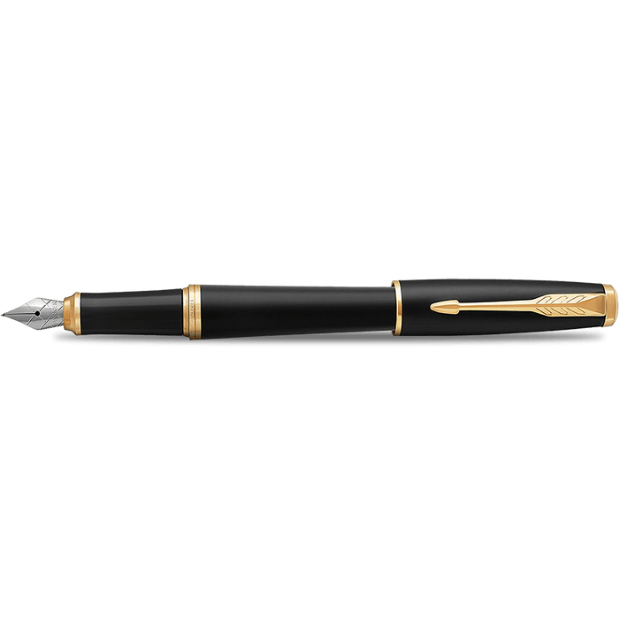 Parker Urban Muted Black with Gold Trim Fountain Pen - Pen Boutique Ltd