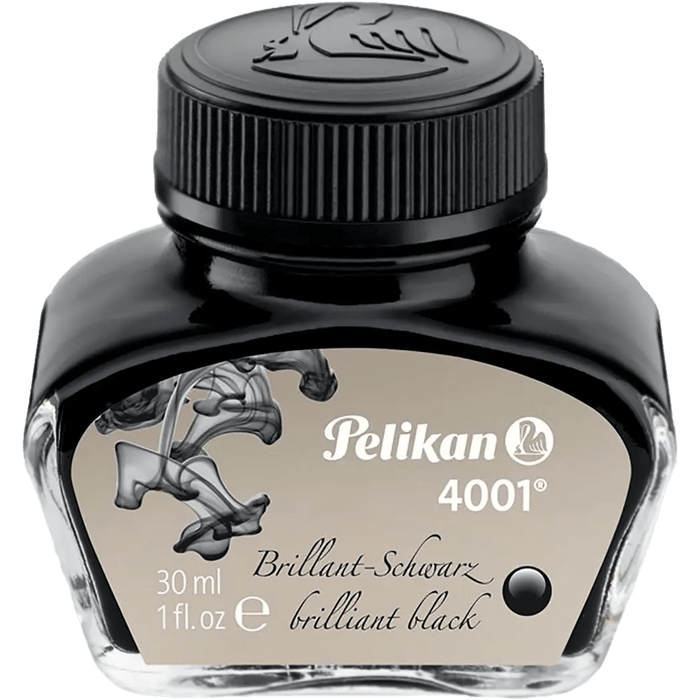 Pelikan 4001 Ink Bottle - Black - 30ml - Pen Boutique Ltd