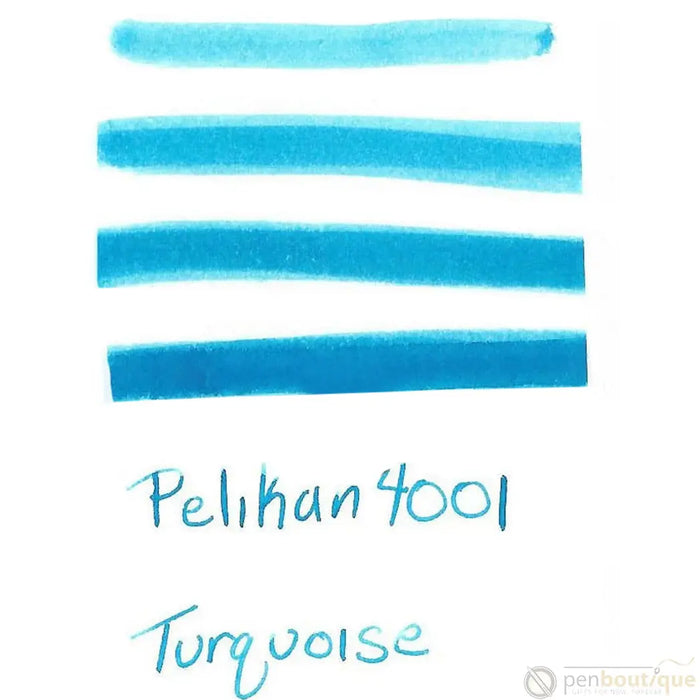 Pelikan 4001 Ink Bottle - Turquoise - 30ml - Pen Boutique Ltd