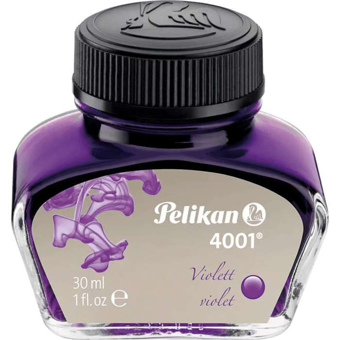 Pelikan 4001 Ink Bottle - Violet - 30ml - Pen Boutique Ltd
