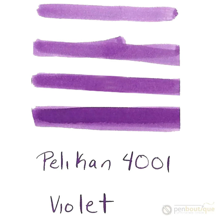 Pelikan 4001 Ink Bottle - Violet - 62.5ml - Pen Boutique Ltd