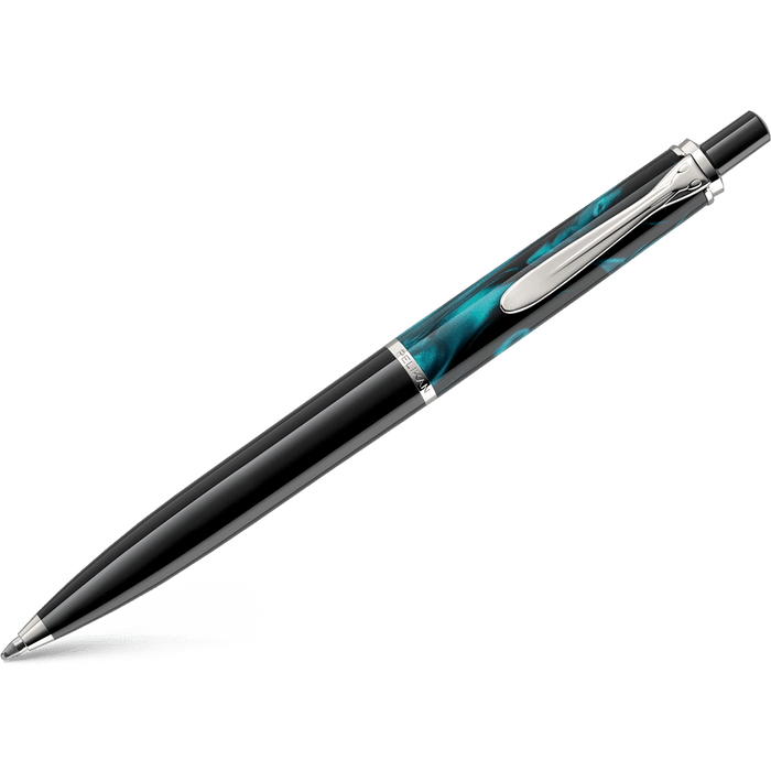 Pelikan Classic Ballpoint Pen - K205 Petrol - Marbled (Special Edition) - Pen Boutique Ltd