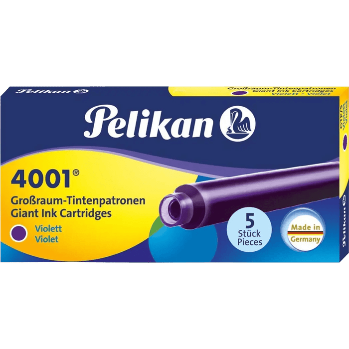 Pelikan Giant 4001 Violet - Ink Cartridges - Pen Boutique Ltd
