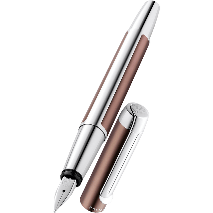 Pelikan Pura P40 Fountain Pen - Mocha - Pen Boutique Ltd