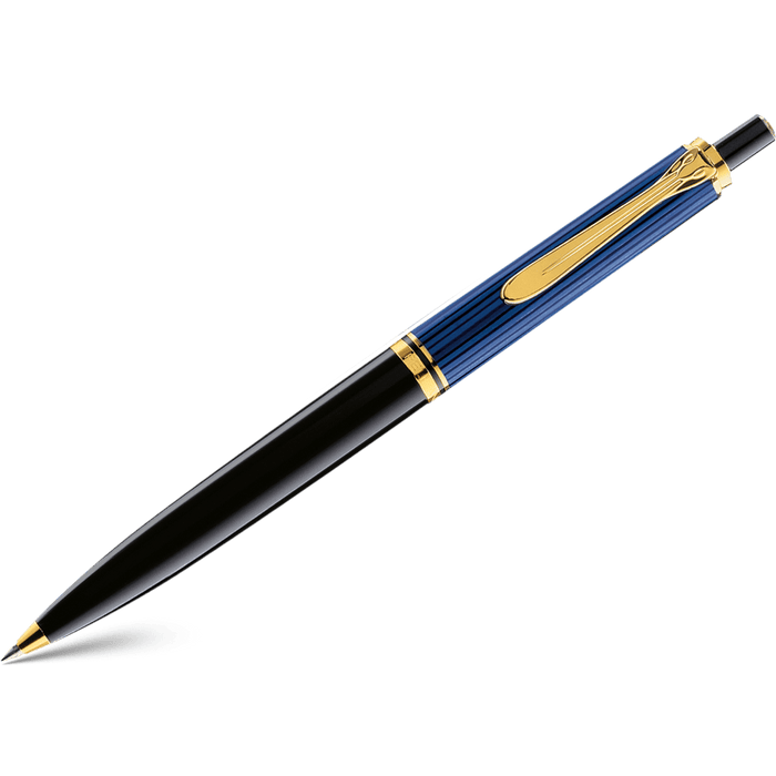 Pelikan Souveran Ballpoint Pen - K400 Black/Blue - Pen Boutique Ltd