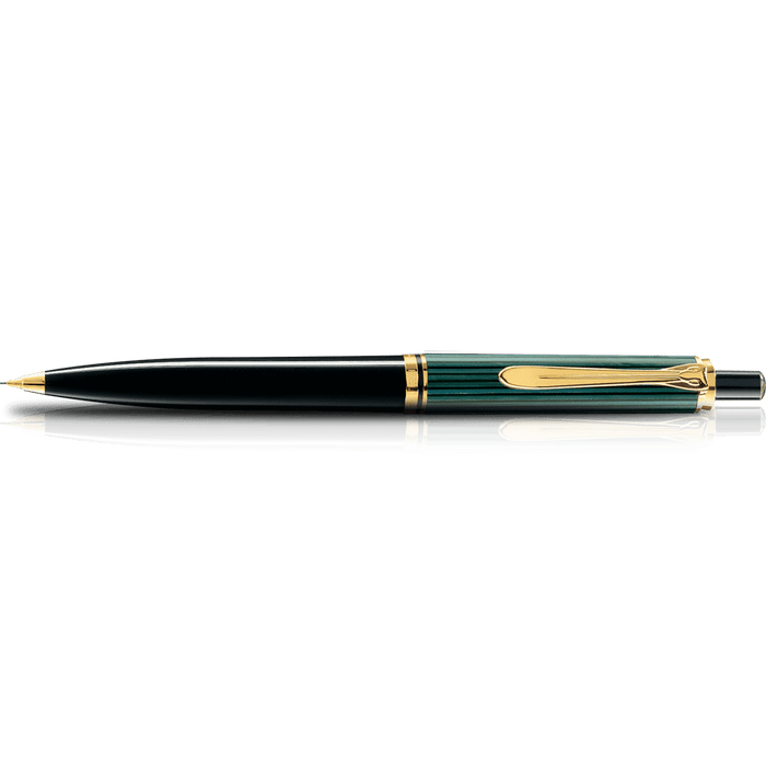 Pelikan Souveran Pencil - D400 Black/Green - Pen Boutique Ltd