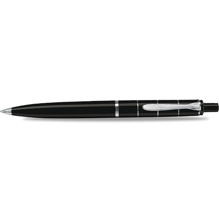 Pelikan Tradition Ballpoint Pen - K215 Black/Rings - Pen Boutique Ltd