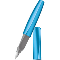 Pelikan Twist Fountain Pen - Frosted Blue - Medium (Boxed) - Pen Boutique Ltd