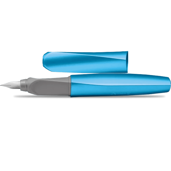 Pelikan Twist Fountain Pen - Frosted Blue - Medium (Boxed) - Pen Boutique Ltd