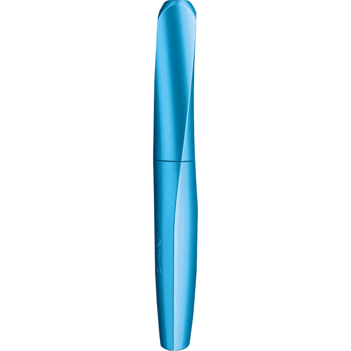 Pelikan Twist Fountain Pen - Frosted Blue - Medium (Boxed) - Pen Boutique Ltd