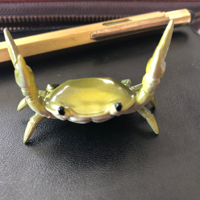 Pen Boutique Crab Pen Holder - Deep Green Matcha - Pen Boutique Ltd
