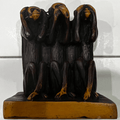 Pen Boutique Three Mini Wise Monkeys Paper Weight with Mask See Hear or Speak No Evil - Pen Boutique Ltd