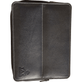 Pen Boutique Yak Leather 10 Pen Holder - Black - Pen Boutique Ltd