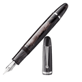 Penlux Masterpiece Grande Fountain Pen - Black Wave - Pen Boutique Ltd