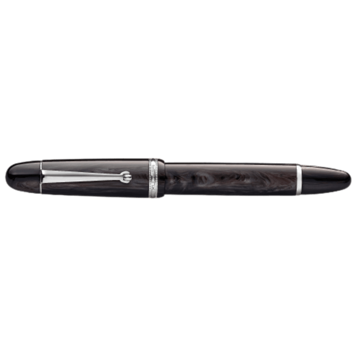 Penlux Masterpiece Grande Fountain Pen - Black Wave - Pen Boutique Ltd