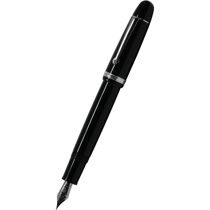 Penlux Masterpiece Grande Fountain Pen - Black - Pen Boutique Ltd