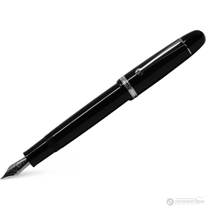 Penlux Masterpiece Grande Fountain Pen - Black - Pen Boutique Ltd