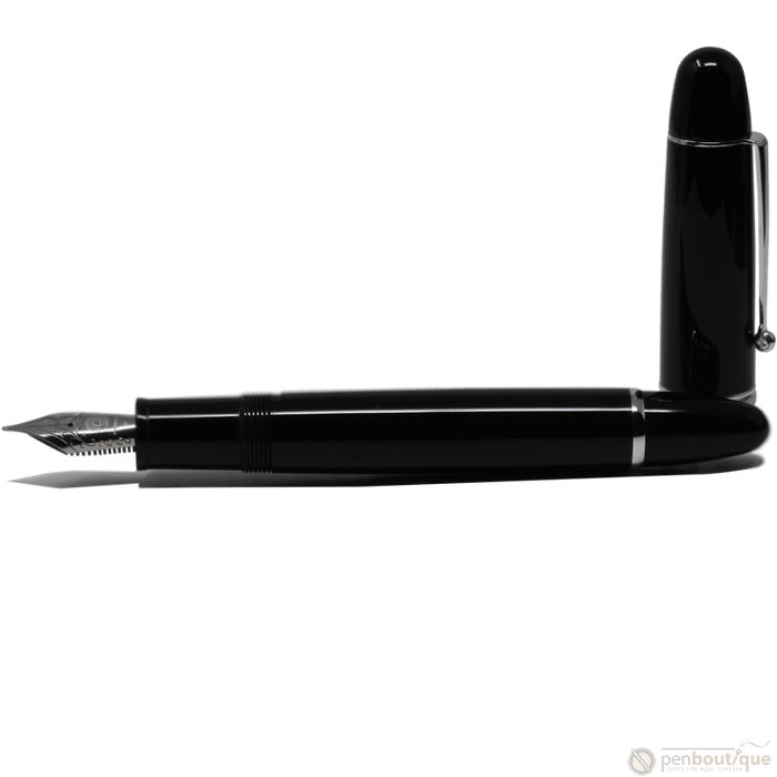 Penlux Masterpiece Grande Fountain Pen - Black - Pen Boutique Ltd