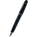Penlux Masterpiece Grande Fountain Pen - Blue Swirl - Pen Boutique Ltd