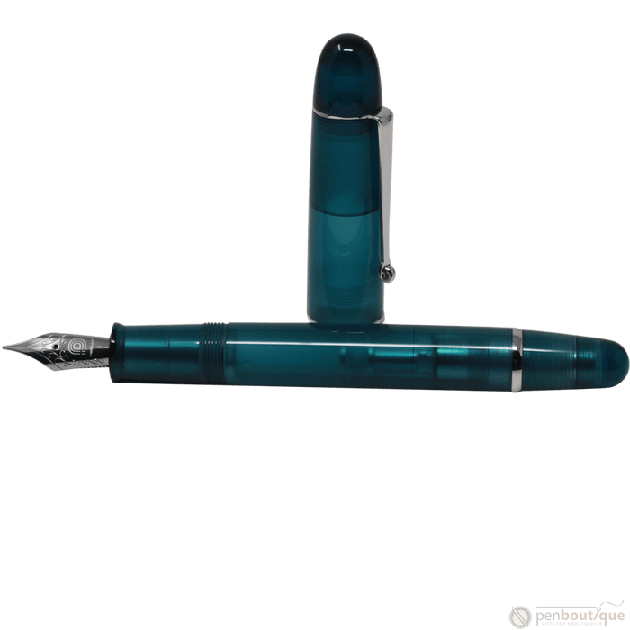 Penlux Masterpiece Grande Fountain Pen - Deep Sea - Pen Boutique Ltd